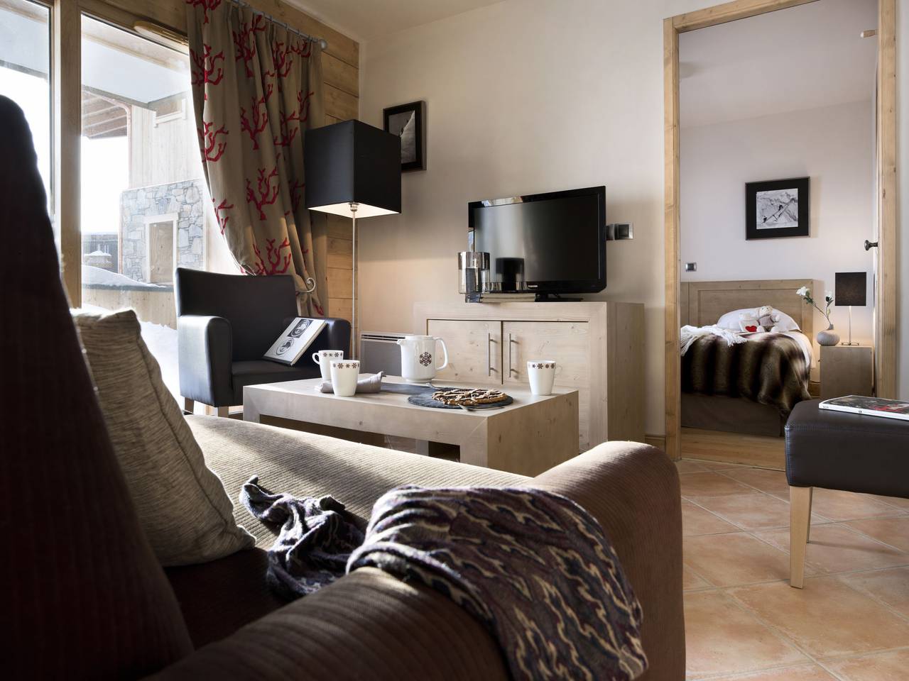 Ganze Wohnung, Cghrés&Spa Le Cristal de l'Alpe 5* in Huez, Nationalpark Écrins