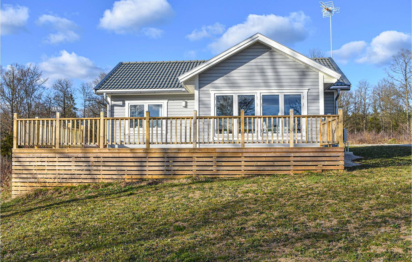 Ferienhaus für 6 Personen mit Terrasse in Schwedische Ostsee