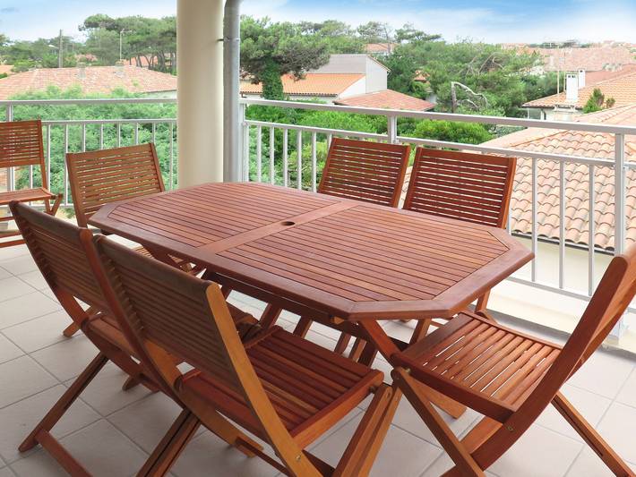 Appartement de vacances pour 8 personnes, avec terrasse dans les Landes - 2