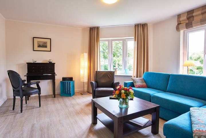 Ferienhaus für 3 Personen, mit Garten und Balkon sowie Ausblick und Sauna in Nieblum - 4