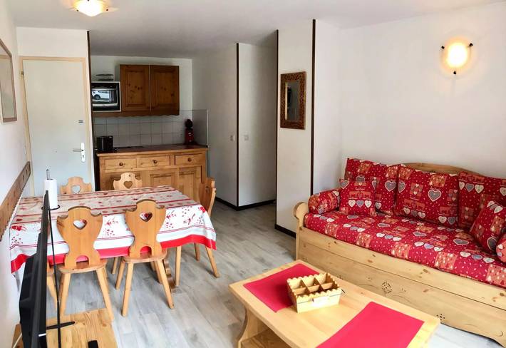 Gîte pour 6 personnes, avec balcon à Villarodin-Bourget - 4