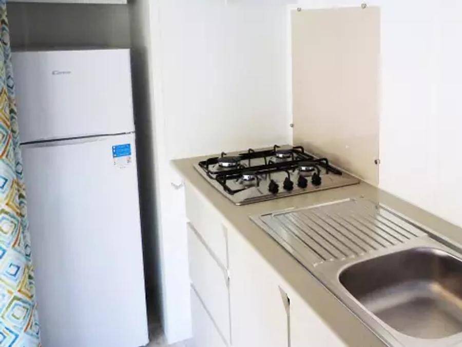 Camping Tikayan Les Palmiers - Mobilhome 8 personnes - Texas Standard 4 Pièces 6/8 Personnes Climatisé + Tv in Hyeres, Parc national de Port-Cros