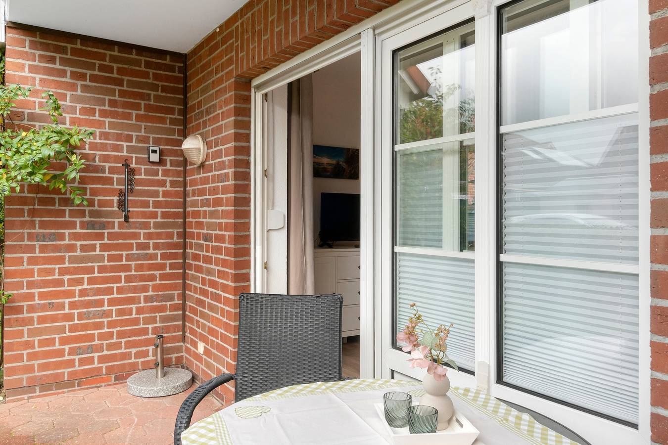 Appartement entier, Appartement 'Fewo Wittesand' avec terrasse commune, jardin commun et Wi-Fi in Hooksiel, Metropolregion Bremen-Oldenburg