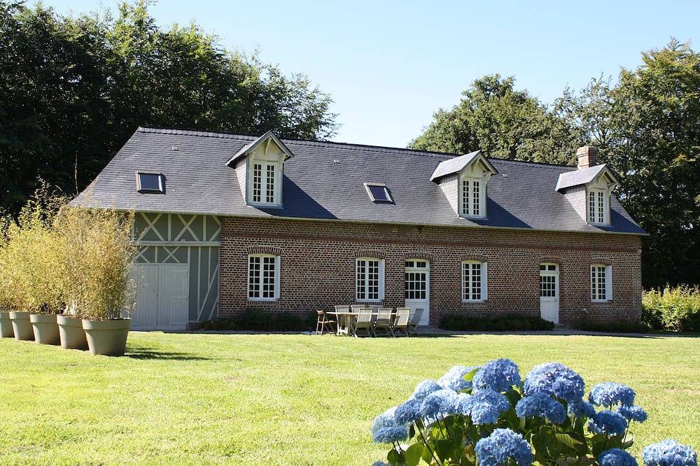 The Blue cottage, sea, golf, tennis, Normandy in Paluel, Région de Dieppe