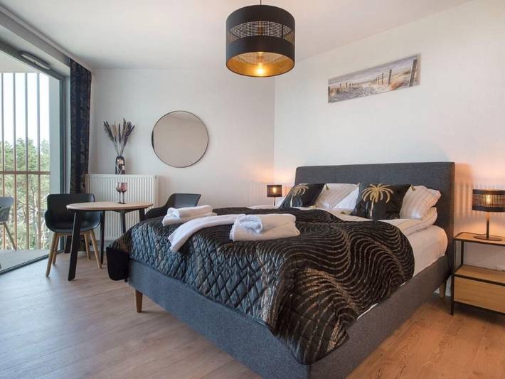 Ferienwohnung für 2 Personen, mit Balkon und Kinderpool sowie Sauna in Pobierowo - 2