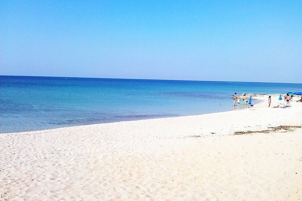 Reihenhaus 100m Specchiarica Strand Salento Puglia Klimaanlage in Specchiarica, Manduria