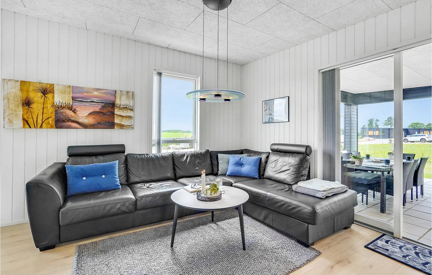 Feriehus for 8 personer med terrasse in Hjarbæk, Limfjord in Westjütland