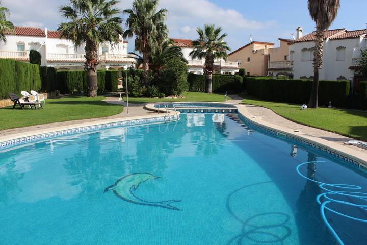 Chalet para 7 personas, con piscina para niños y jardín, Familias con niños - 1