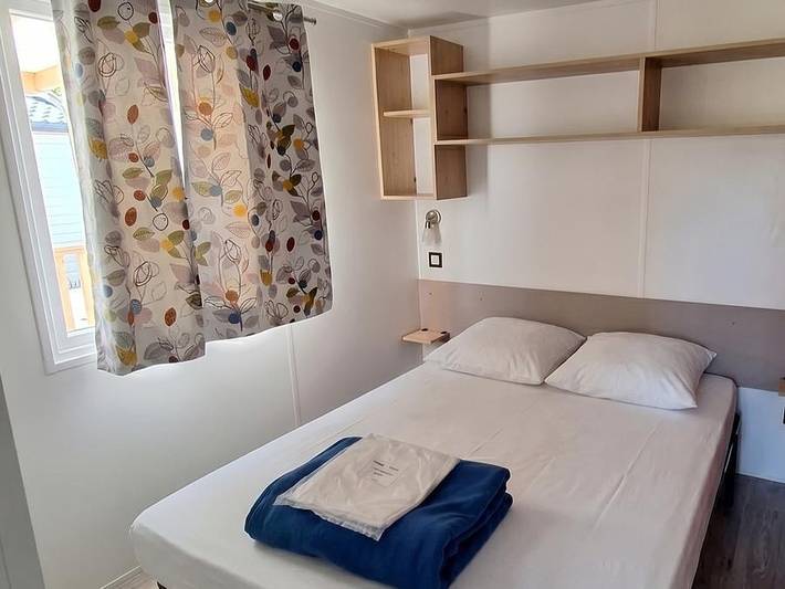 Camping Les Petits Ecureuils - Mobile home 4 persons - Clim - Tv in Biscarrosse (town), Biscarrosse