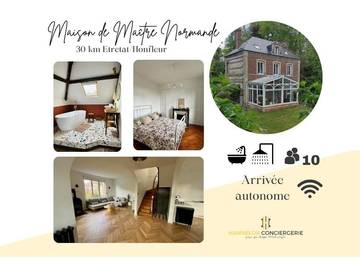 Location de vacances pour 10 personnes, avec jardin à Bolbec