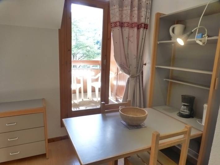 Ganzes Studio, Zentrales Studio in Brides-les-Bains mit Balkon und WLAN in Brides-les-Bains, Vanoise-Massiv