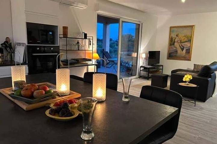 Maison de vacances pour 6 personnes, avec jardin