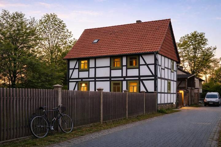 Ferienhaus für 5 Personen, mit Terrasse und Ausblick in Osterwieck