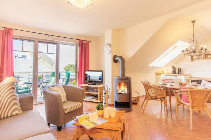Ferienwohnung für 3 Personen, mit Balkon in Thiessow - 2