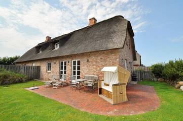 Ferienhaus für 6 Personen, mit Terrasse und Sauna in Nordfriesland