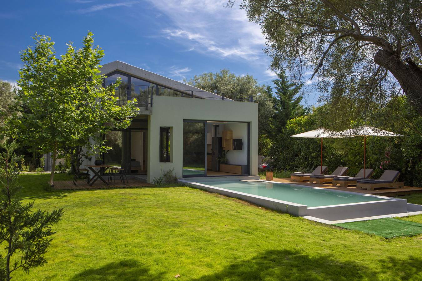 Villa voor 4 personen met zwembad in Lefkada Stad, Griekenland