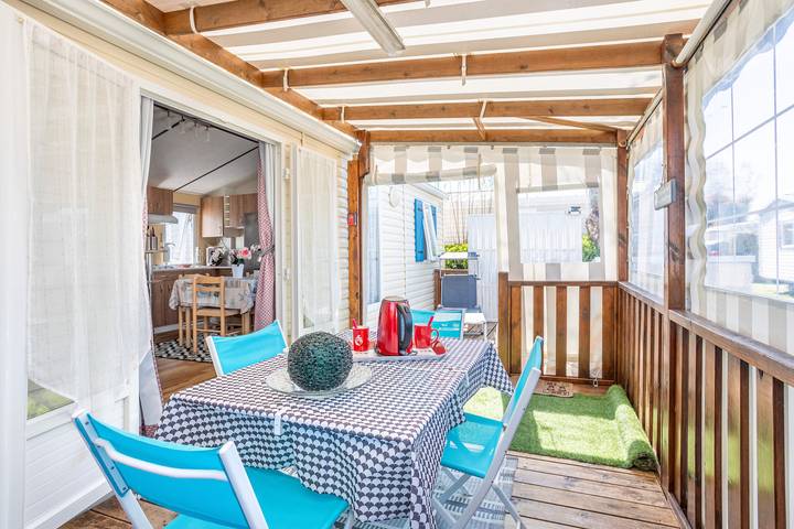 Camping pour 6 personnes, avec bassin pour enfant, animaux acceptés à Saint-Hilaire-de-Riez - 2