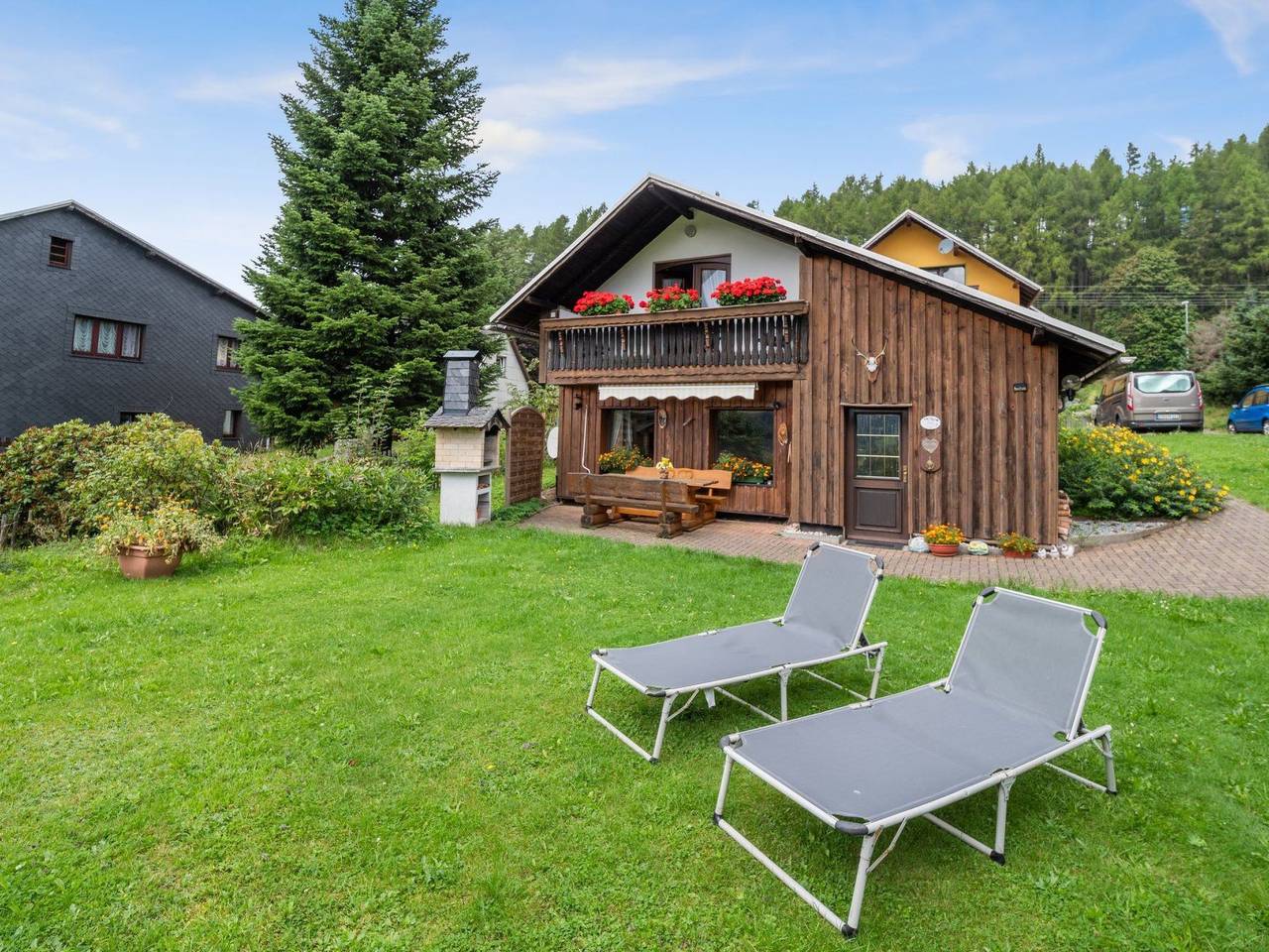 Fh Panoramablick in Piesau, Ostthüringen