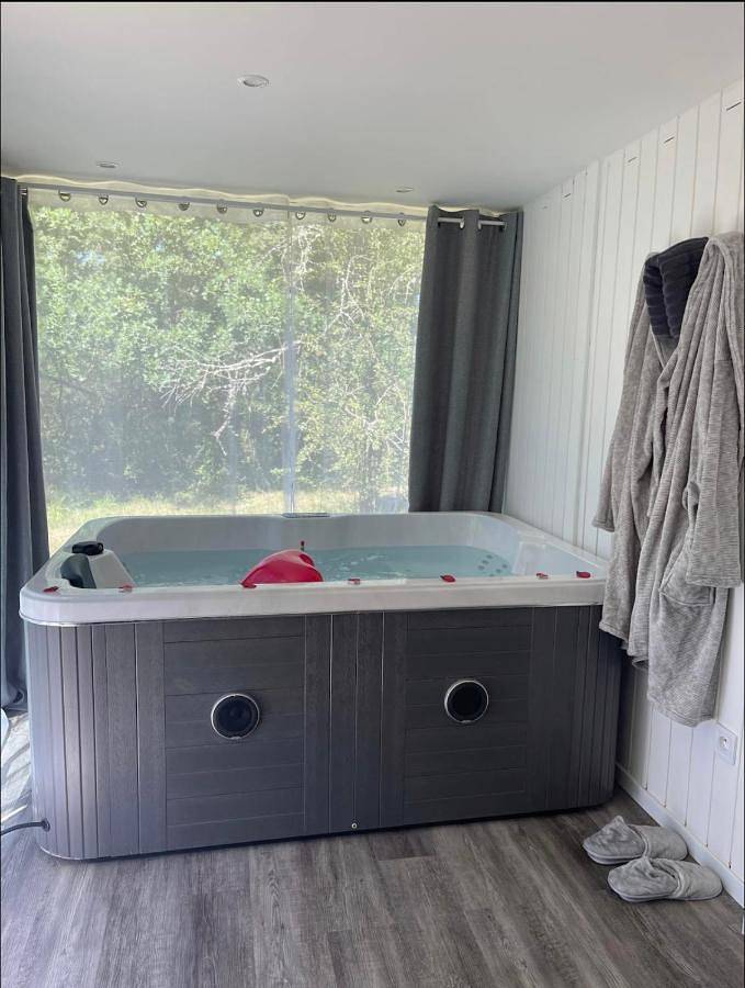 Gîte pour 4 personnes, avec Jacuzzi et Jardin ainsi que Vue et Vue sur le lac à Arthon