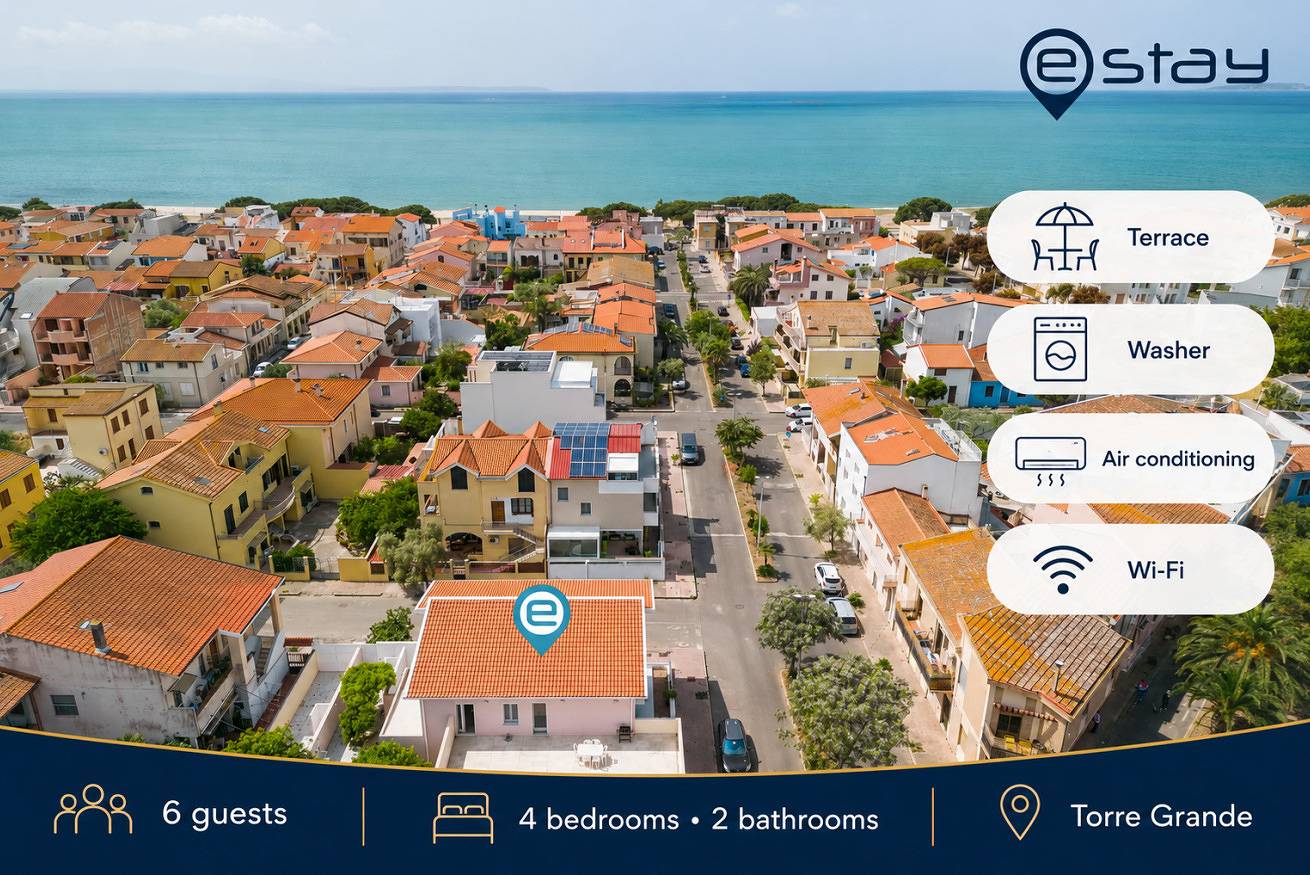 Appartement entier, Sandy Retreat in Torregrande, Oristano