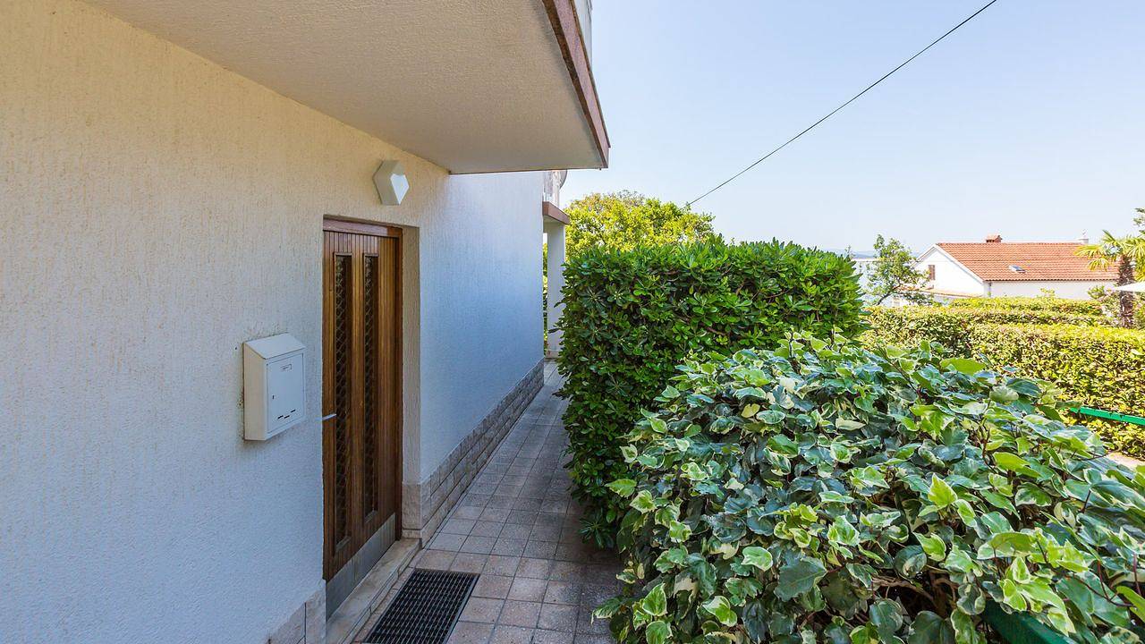 Kamer voor 2 personen met terras in Crikvenica, Primorje-Gorski Kotar