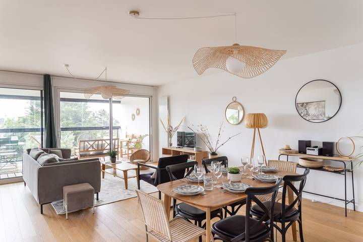 Holiday rental for 5 people, with balcony in Rennes