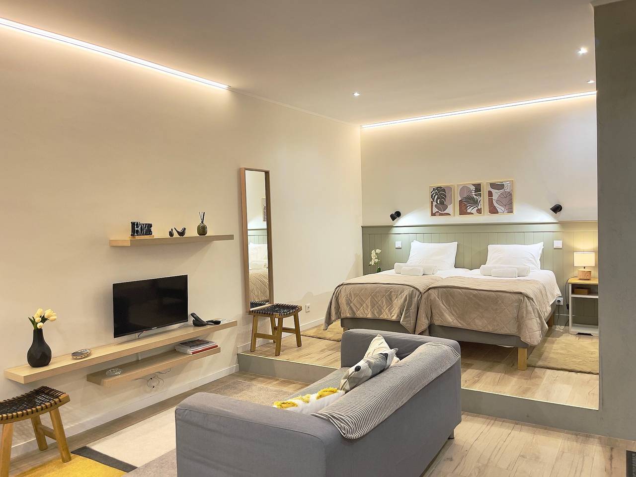 Ganze Wohnung, Apartment 'Ladomar Avenida' mit privater Terrasse, privatem Garten und Wlan in Horta, Faial