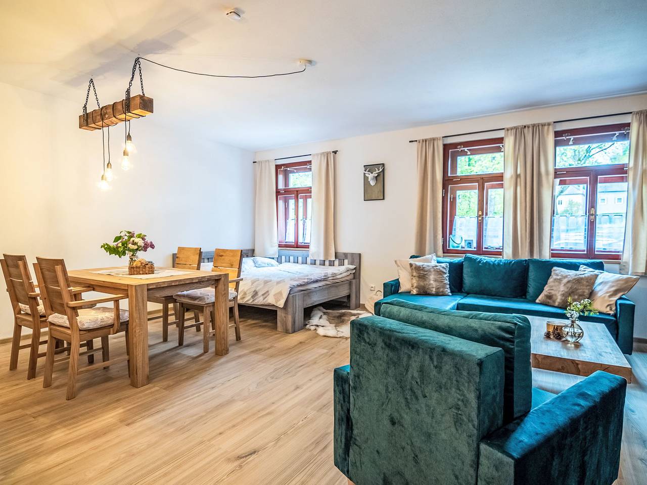 Ganze Wohnung, Maňava in Oberplan, Nationalpark Böhmerwald