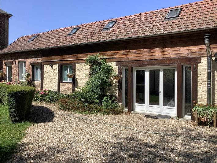 Location de vacances pour 6 personnes, avec jardin à Le Tronquay