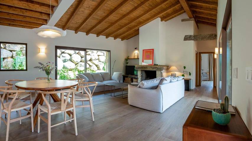 Casa de vacaciones para 6 personas, con jardín además de piscina y vistas, Familias con niños en Valle del Jerte - 2