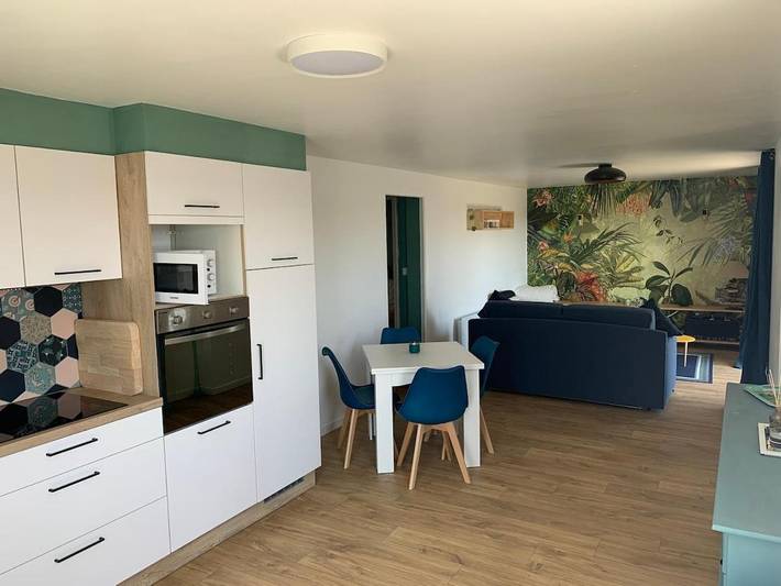 Gîte pour 4 personnes, avec jardin ainsi que terrasse et vue à Arvieu - 4