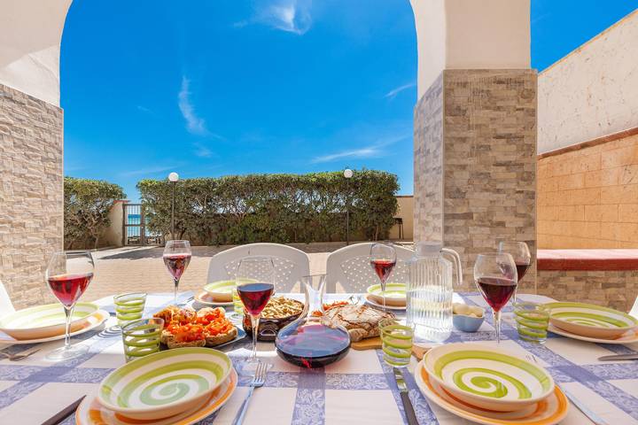 Gîte pour 9 personnes à Torre Lapillo