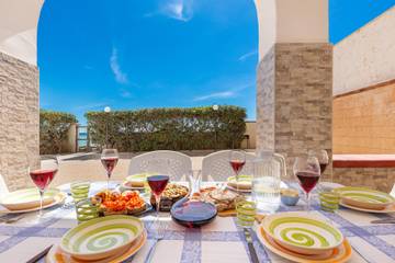 Gîte pour 9 personnes à Torre Lapillo