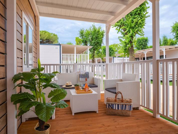 Camping für 4 Personen, mit Pool und Whirlpool sowie Terrasse, kinderfreundlich in Grado - 3