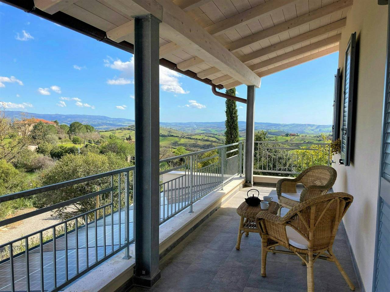 Villa met uitzicht over de Ombrone-vallei in Grosseto, Provincie Grosseto