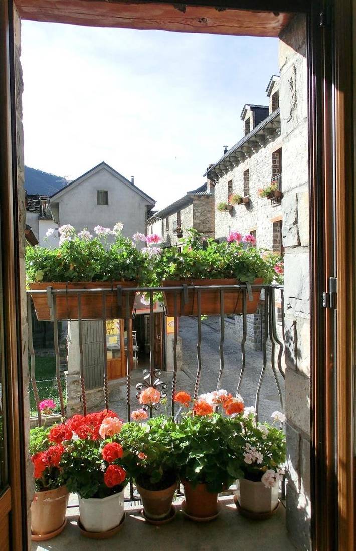 Location de vacances pour 4 personnes, avec vue et balcon à Torla - 2