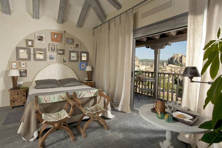 Casa rural para 2 personas, con Balcón y Terraza en Alquézar