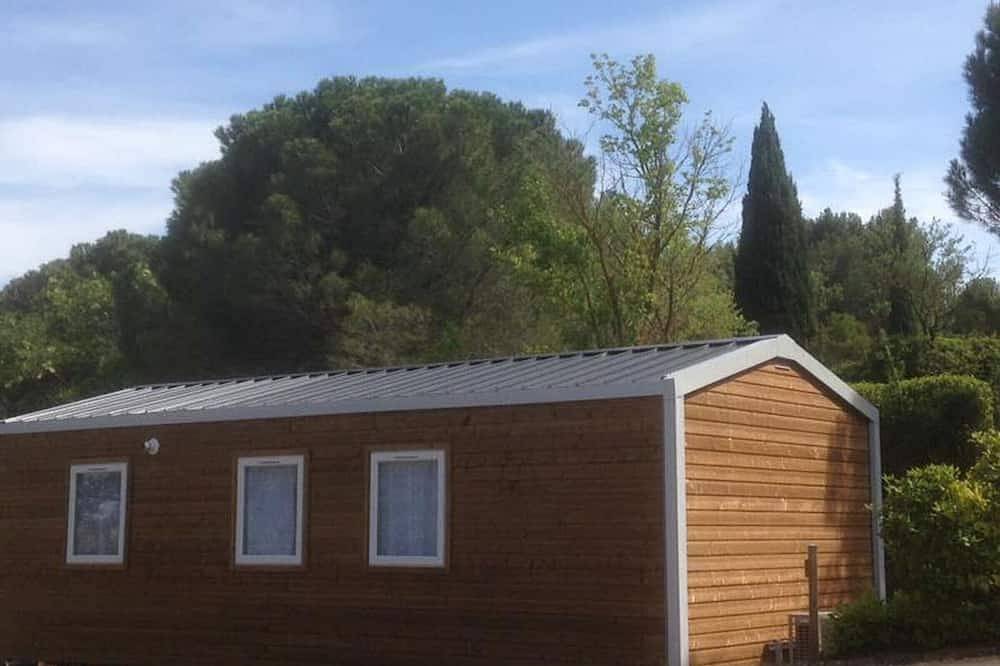 Mobilheim mit Klimaanlage, Haustiere Ok - 4 Pers. in Lézignan-Corbières, Mittelmeerküste (Frankreich)
