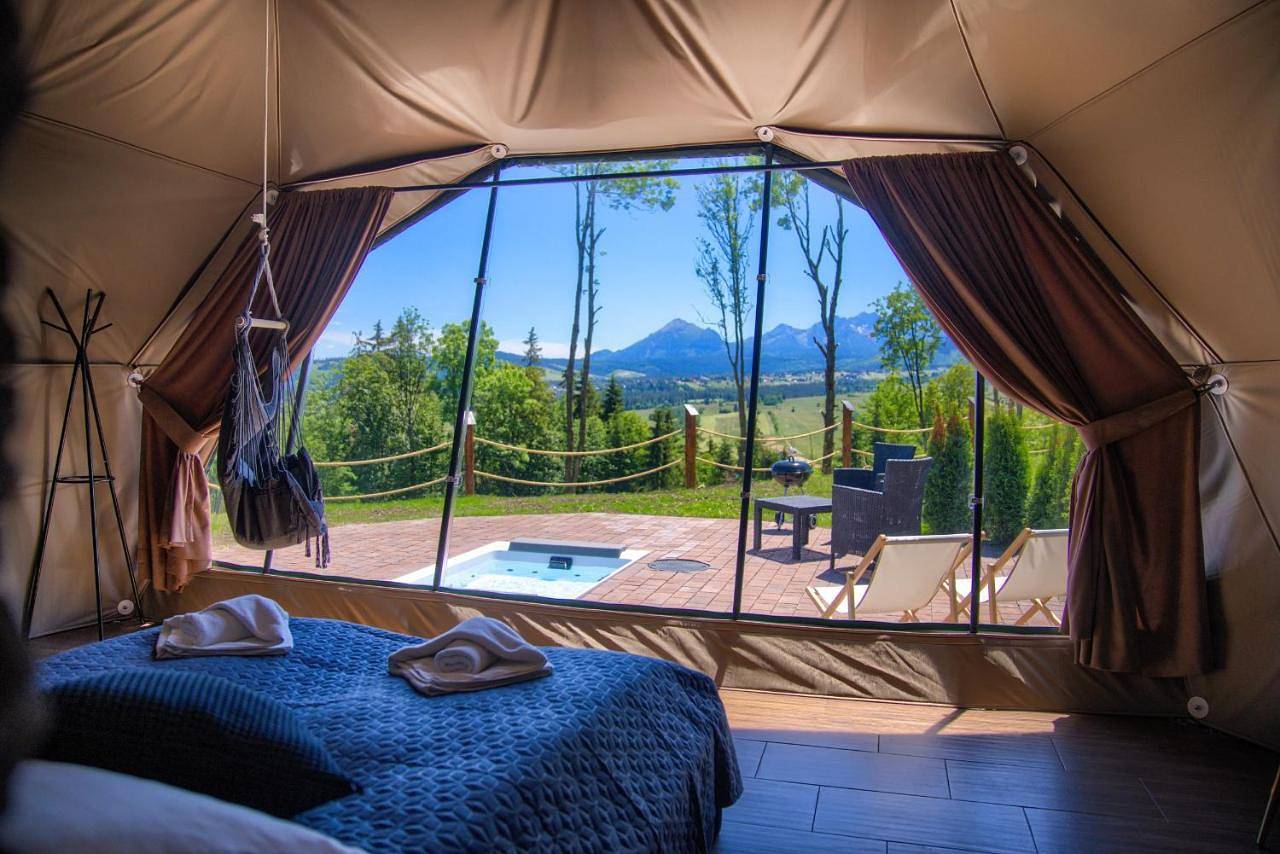 Peak Glamp & Jacuzzi in Poronin, Karpaty (Polska)