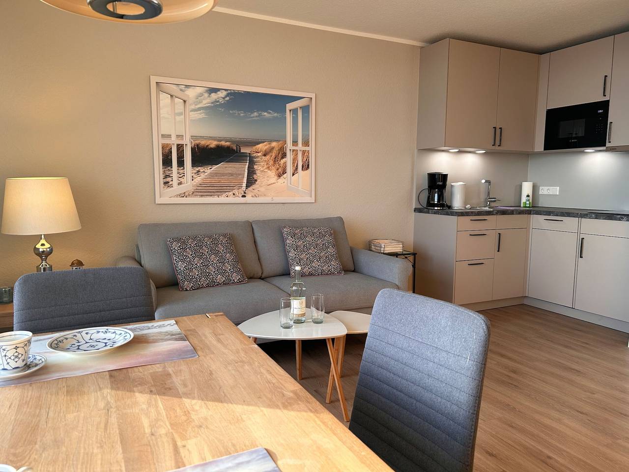 Apartamento vacacional entero, Apartamento de vacaciones para 3 personas con balcón in Wyk auf Föhr (Ciudad), Wyk auf Föhr