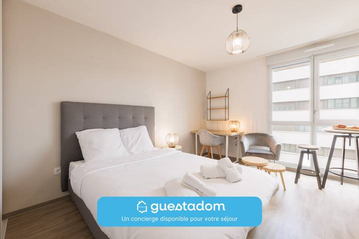 Studio pour 2 personnes, adapté aux familles