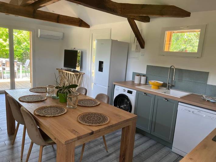 Tente pour 2 personnes, avec jardin et vue dans les Landes - 2