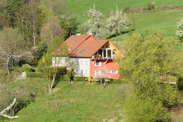 Gîte pour 5 personnes, avec terrasse et jardin dans le Haut-Rhin