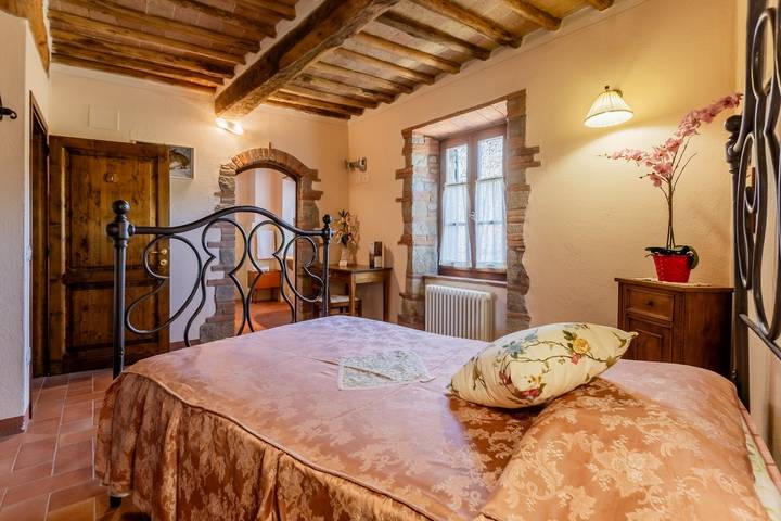 Mandorlo Fiorito - Camera singola con letto matrimoniale alla francese in Roccastrada, Provincia di Grosseto