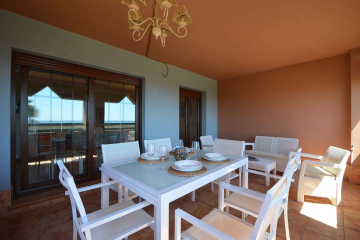 Apartamento de vacaciones para 7 personas, con terraza y piscina - 1