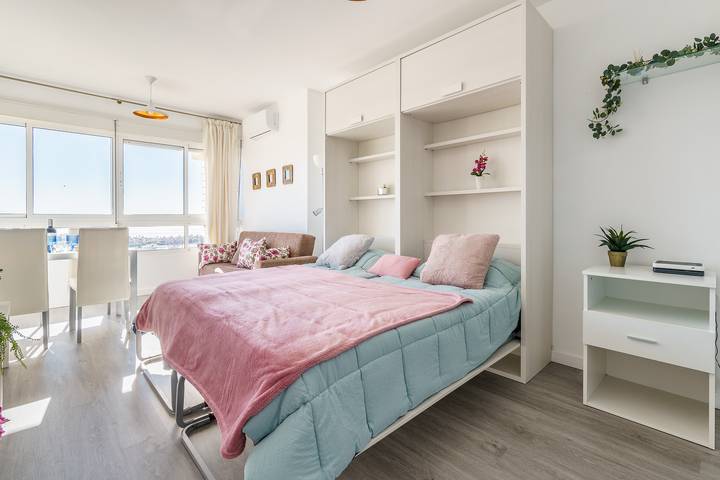 Apartamento para 2 personas, con jardín en La Colina Torremolinos