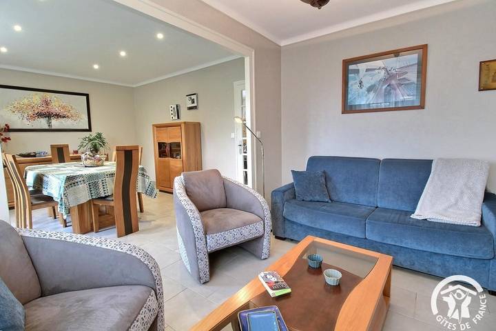 Gîte pour 4 personnes, avec jardin