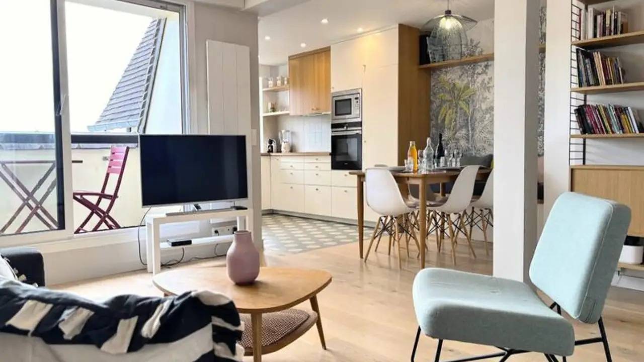 Ganze Ferienwohnung, Ferienwohnung für 5 Personen (65 m²) in Tourgéville in Tourgéville, Lisieux und Umgebung