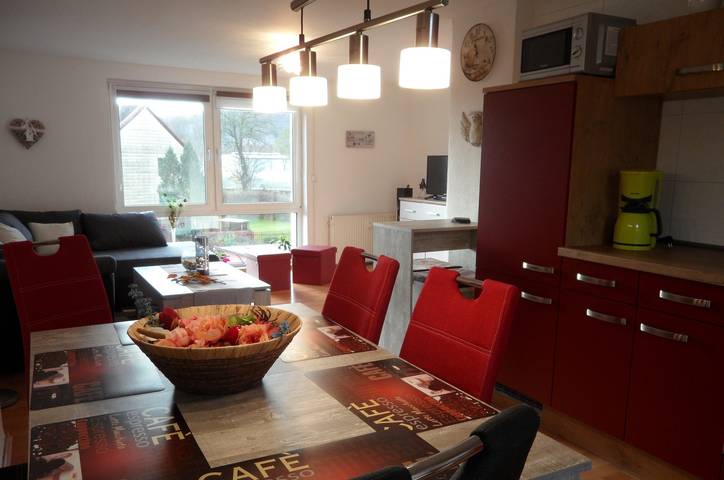 Ferienwohnung für 5 Personen, mit Terrasse und Garten in Naturpark Südharz