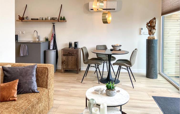 Mobil home pour 2 personnes avec terrasse in Bunschoten, Région d'Utrecht